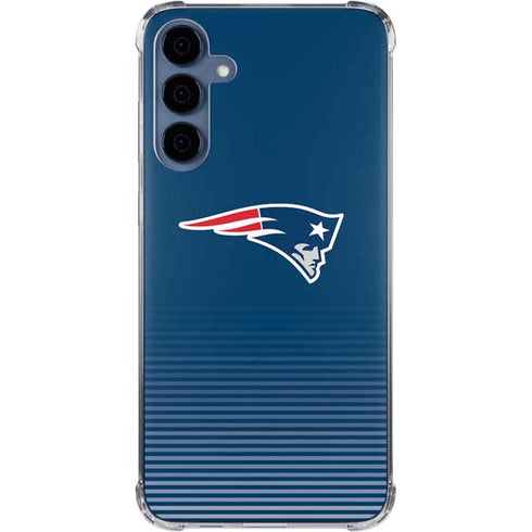 NFL New England Patriots Breakaway Galaxy A35 5G Clear Case